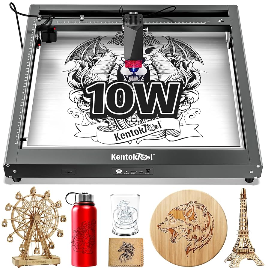 Amazon.com: Laser Cutting and Engraving Machine, JL7 10W